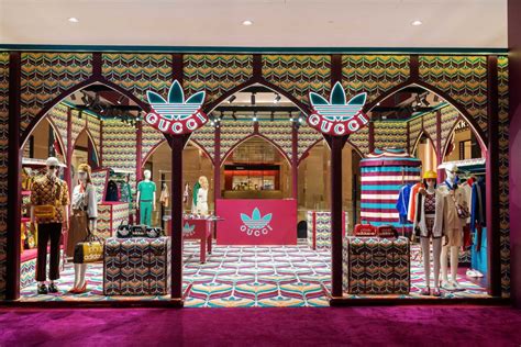 gucci adidas event
